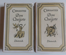 Cervantes - der geniale Hidalgo DON QUIJOTE ,Dieterich 150/151 in 2 Bänden