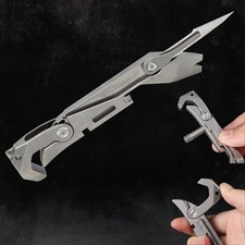 🔪 Titan Mini Messer EDC | Skalpell + Multitool | Titanmesser Outdoor Tool Knife