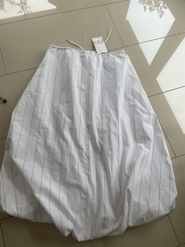 Zara maxirock weiss - zara, m(l)