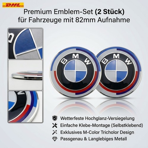 2stück emblem für - 2stück,