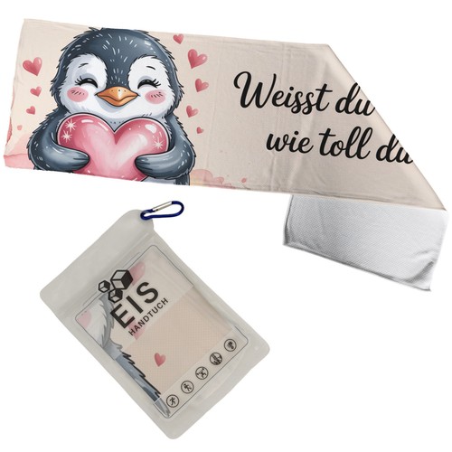 Bist toll pinguin mit herz - pinguin,