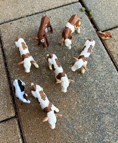 Kunststoff tierfiguren set - kunststoff,