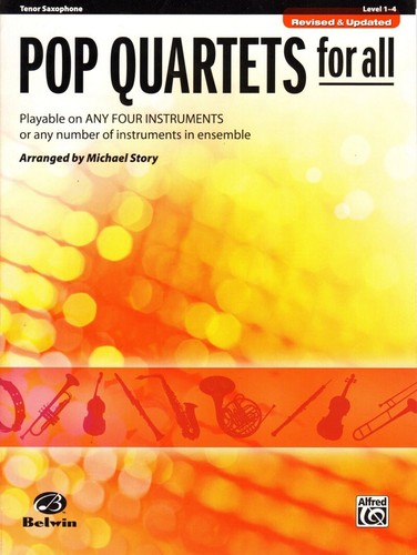 Pop quartets for all tenor - for, sax