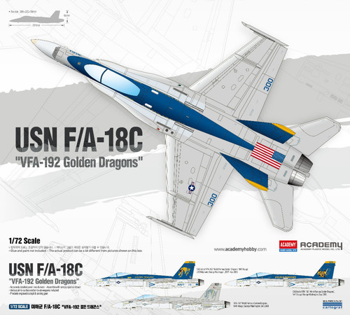 Academy 12564 usn - academy, f/a-18c