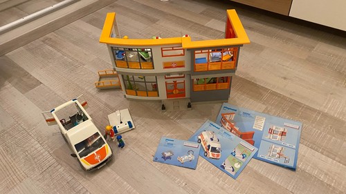 Playmobil krankenhaus konvolut - playmobil, krankenhaus-konvolut