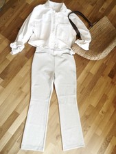 Edle Flare-Jerseyhose von Mac