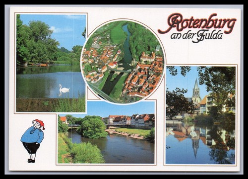 Ansichtskarte rotenburg der - rotenburg,