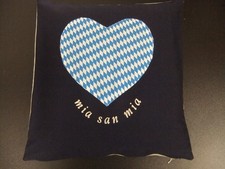 Oktoberfest Kissenbezug  38x38cm,  Stickerei, Reißverschluss.