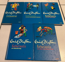 Enid Blyton Geheimnis um... 5 Bände Bücher Sammlung Konvolut Klopp Verlag