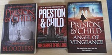BLOODLESS, CABINET OF DR. LENG, ANGEL OF VENGEANCE, Agent Pendergast-Trilogie