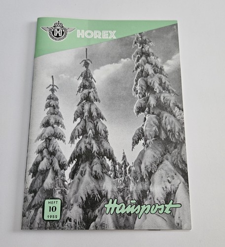 Horex hauspost 1952 prospekt - horex,