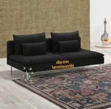 SALE! Ikea Soderhamn Schlafsofa Bezug, Replosa schwarz 202.244.62