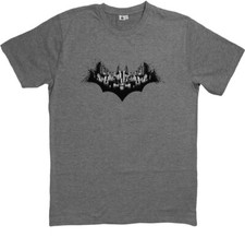 NEU! T-Shirt Herren Batman Gotham City Superhelden DC Marvel grau Gr. M L XL