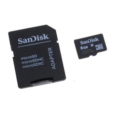 Speicherkarte SanDisk microSD 8GB f. Nokia X2-02