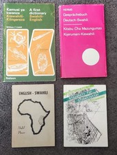 4 Bücher - Swahili - Kiswahili - Deutsch- Englisch - siehe Beschreibung