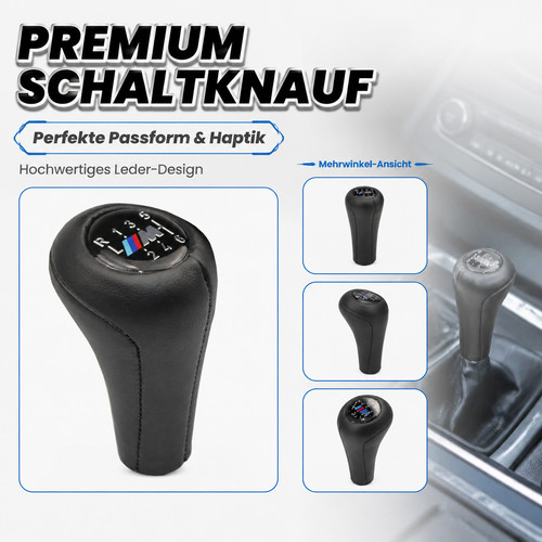 Lang leder schalthebel - lang, m