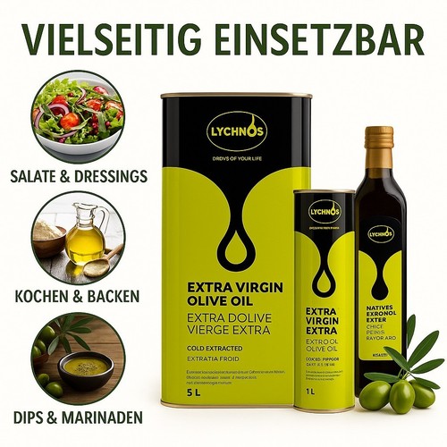 Lychnos olivenöl extra - extra, nativ