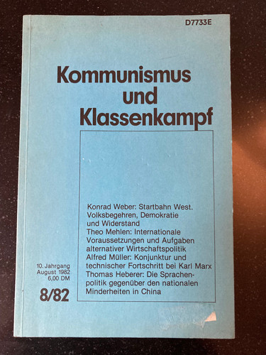 Kbw kommunismus und - kbw:,