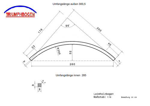 9x9 douglasie radius - ,