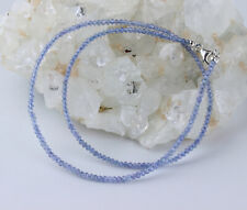 Tansanit Kette Edelsteinkette