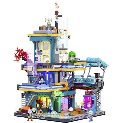 Lumibricks cyberpunk neoncity - lumibricks,