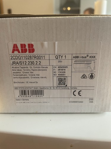 Abb bus knx jalousieaktor - abb, i-bus