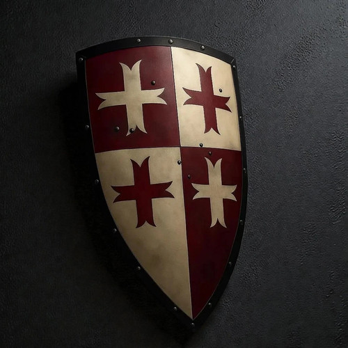 Templer kreuzritter heizschild - templer,