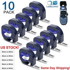 10PK Dymo Letratag Refill