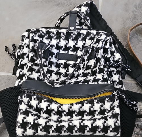 Rucksack hahnentrittmuster - rucksack,