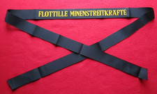 Mützenband,FLOTTILLE MINENSTREITKRÄFTE,Captally,Uniform,DeutscheMarine,Boot