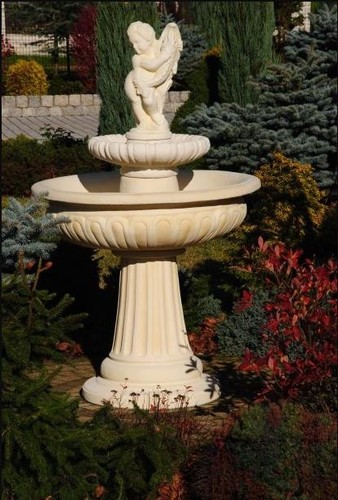 Springbrunnen froschbrunnen - springbrunnen,