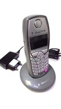 Siemens Gigaset SL1 Colour / T-Sinus 701M Mobilteil +Ladeschale Top!!! 