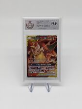 Glurak Charizard Braixen Tag Team GX Remix Bout Pokemon Karte PGS 9.5 Pokémon