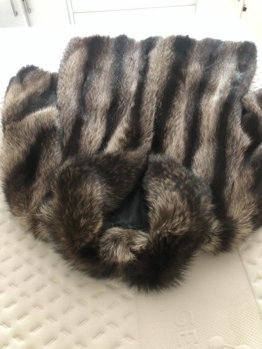 Waschbärjacke lang 90cm - waschbärjacke,