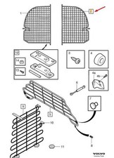 Volvo V70 MK2 Hundegitter