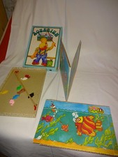 Aquarium Spiel DDR Spika Angelspiel  60/70er ordentlich