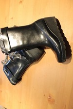 Gummistiefel mit Keilabsatz Neu  Gr 41     #10