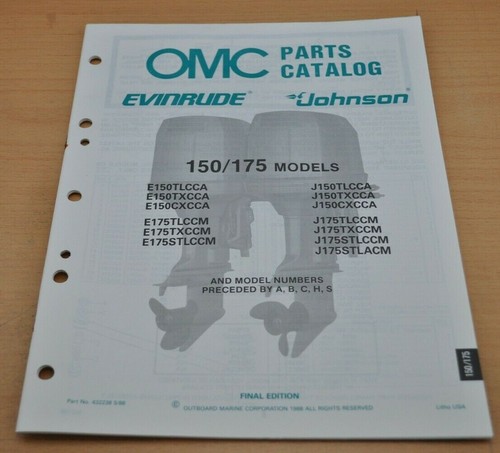 Omc 150 175 johnson evinrude - 175,
