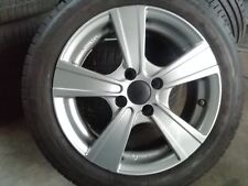 4x Smart Kompletträder, Alufelgen 6x15, 4x100 + Reifen 165/65 + 185/60 + RDKS