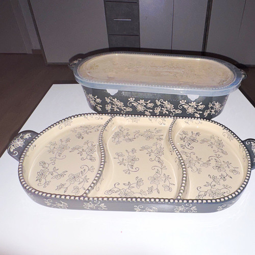 Ovale keramik auflaufform l - ovale,