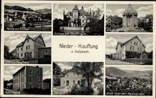 Ak Wojcieszów Kauffung an der Katzbach Niederschlesien, Schloss,... - 10879414