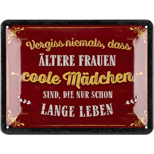 Retro blechschilder ältere - blechschilder,