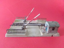 MÄRKLIN HO 7390 BAHNÜBERGANG SCHRANKE ALT BASTLER M GLEIS SCHIENEN ERSATZTEILE