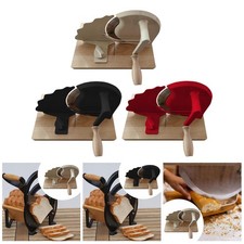 Brotschneidemaschine mit Handkurbel zum Toasten von Roggenbrot und Hefebrot