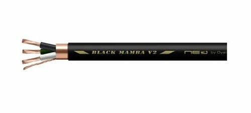 Oyaide black mamba audio - black,