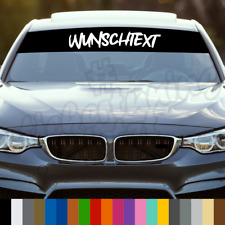 Aufkleber Scheibenkeil Blendstreifen Sonnenblende WUNSCHTEXT | 200x20cm | #1