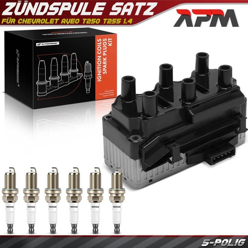 Zündspule 6x zündkerze - zündspule,