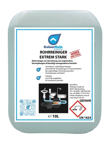 Rohrreiniger abflussreiniger - rohrreiniger,