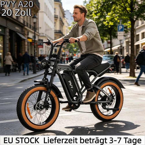 Pvy mountainbike 1000w - pvy, 20"e-mountainbike