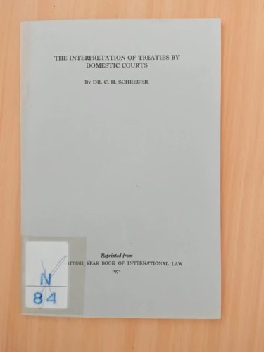 The interpretation treaties - interpretation,